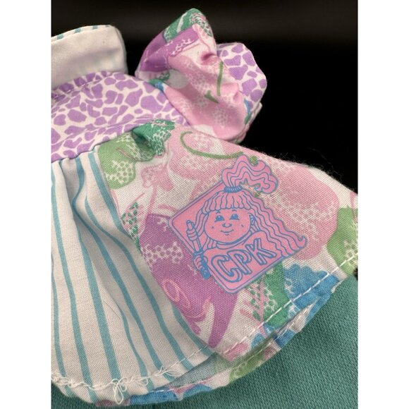 Vtg 1990 Hasbro Cabbage Patch Kids Doll Pretty Crimp N Curl Dress Shorts - Picture 2 of 7